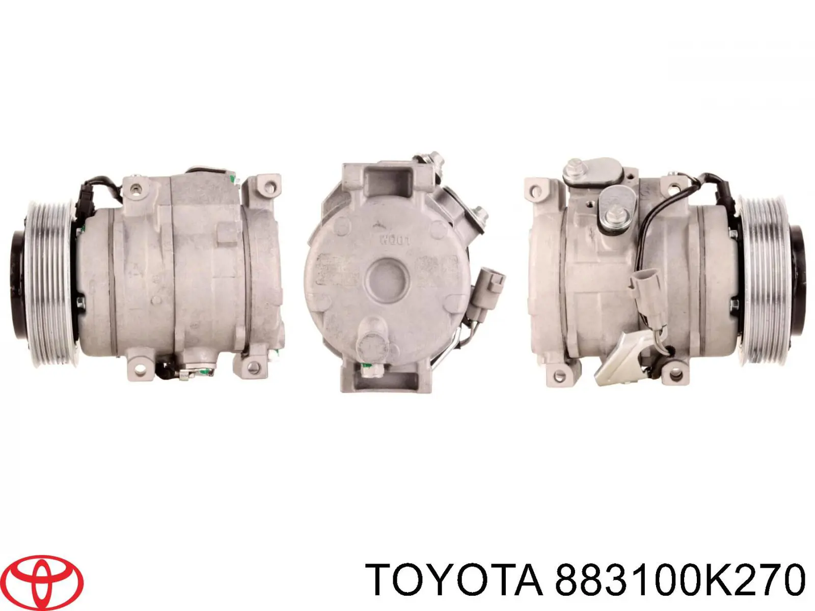 Муфта компресора кондиціонера Toyota 883100K270 ціна, від 28.29 USD
