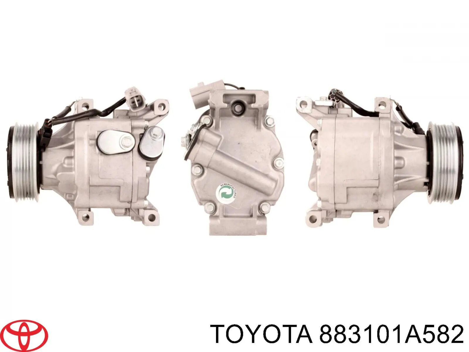 Компресор кондиціонера 883101A582 Toyota