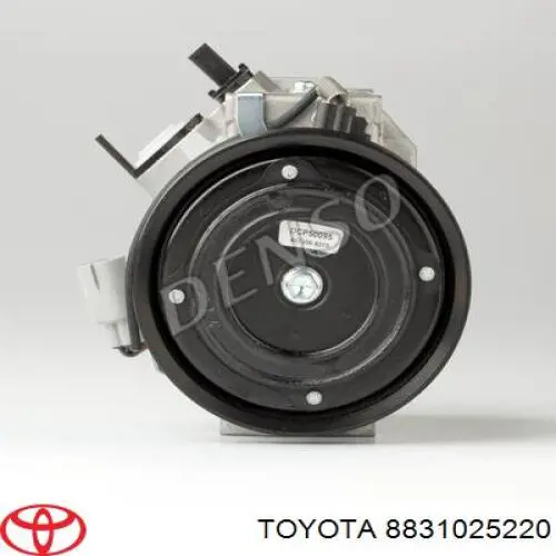 Компресор кондиціонера Toyota Land Cruiser (J12) (Тойота Ленд крузер)