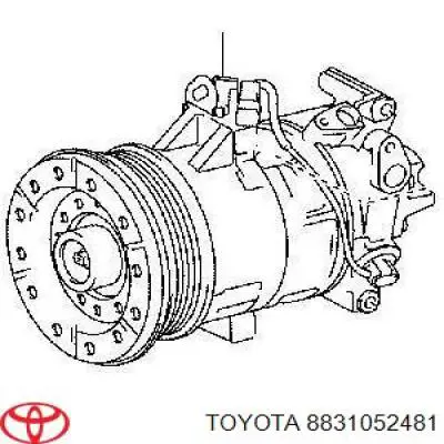 Компресор системи кондиціювання Toyota 8831052481 ціна, від 519.59 USD