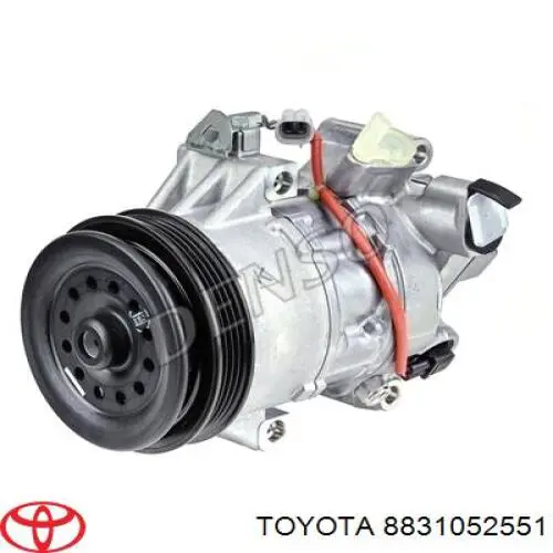 Компресор системи кондиціювання Toyota 8831052551 ціна, від 253.99 USD