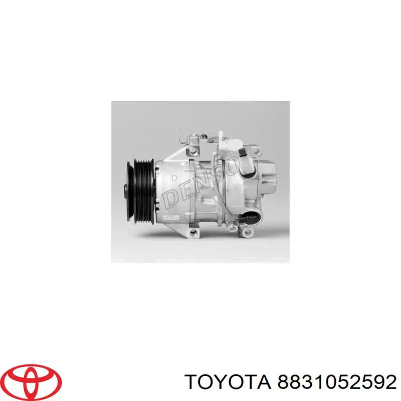 Компресор системи кондиціювання Toyota 8831052592 ціна, від 254.71 USD