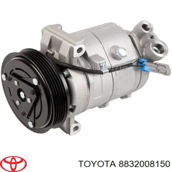 Купити 8832008080 Toyota Компресор кліматичної установки