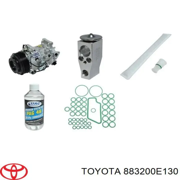 Купити 883200E130 Toyota Компресор кліматичної установки