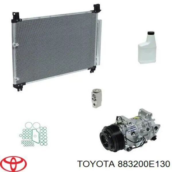 Компресор системи кондиціювання Toyota 883200E130 ціна, від 443.43 USD