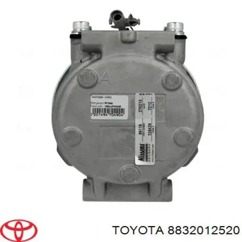 Компресор кондиціонера Toyota Corolla E9