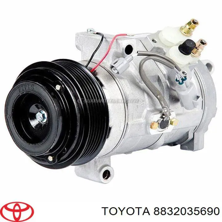 Компресор системи кондиціювання Toyota 8832035690 ціна, від 253.37 USD