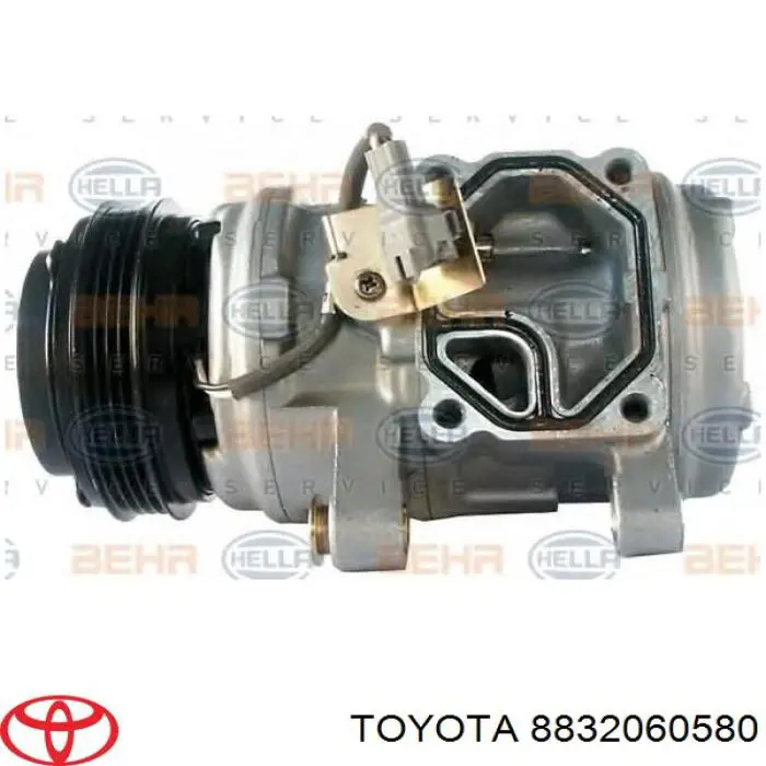 Купити Компресор кондиціонера Toyota Land Cruiser 80 J8