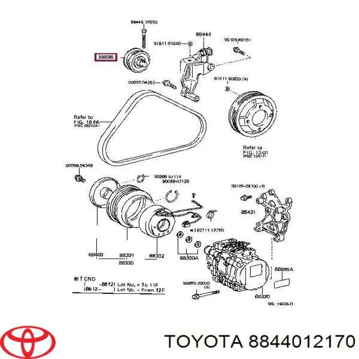  Toyota 8844012170 ціна, від 26.71 USD