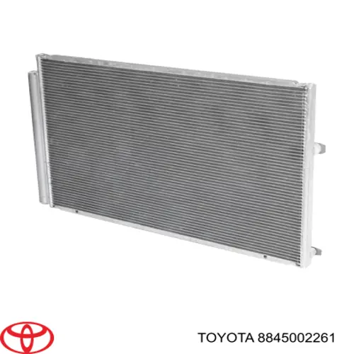Радіатор кондиціонера 8845002261 Toyota