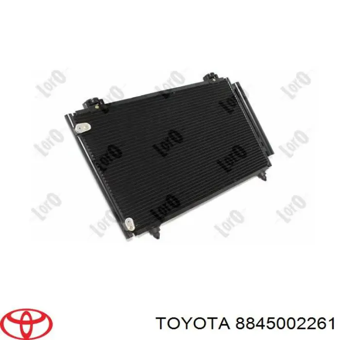 Конденсатор кондиціонера Toyota 8845002261 ціна, від 102.98 USD