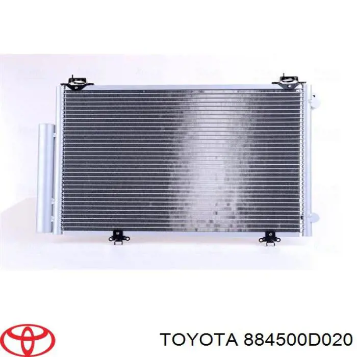 Конденсатор кондиціонера Toyota 884500D020 ціна, від 76.52 USD