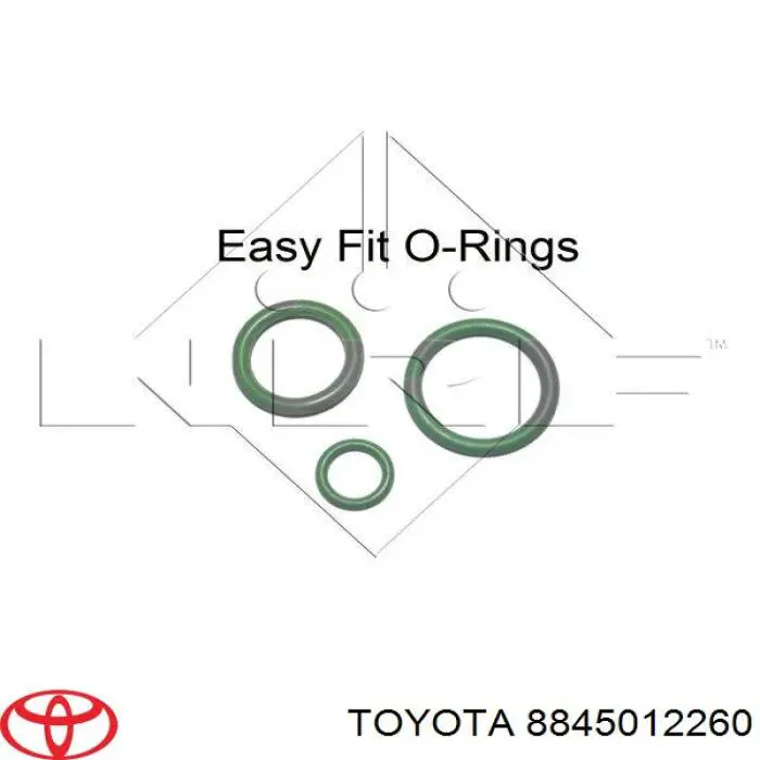 Купити 8845012260 Toyota Радіатор системи охолодження кондиціонера