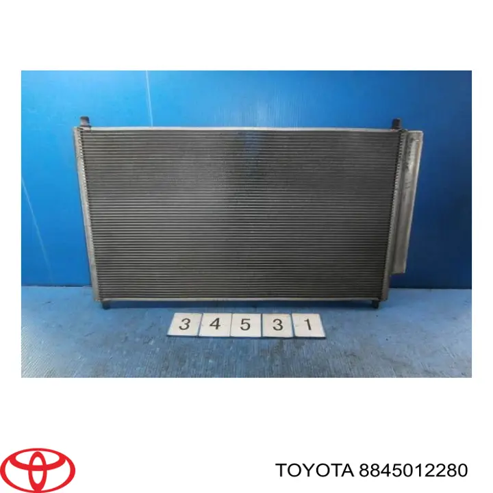 Радіатор кондиціонера 8845012280 Toyota