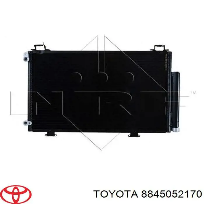 Конденсатор кондиціонера Toyota 8845052170 ціна, від 70.61 USD