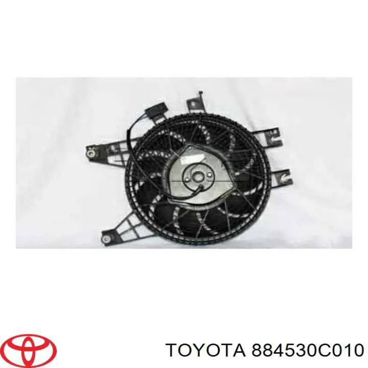 Вентилятор/крильчатка радіатора кондиціонера Toyota Land Cruiser PRADO (J150) (Тойота Ленд крузер)