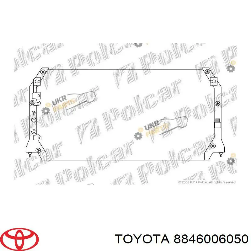 Конденсатор кондиціонера TYC 606TY1020 ціна, від 92.97 USD