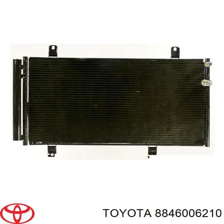 8846006210 Toyota радіатор кондиціонера