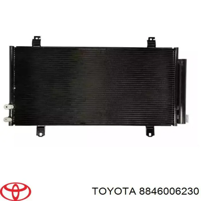 8846006230 Toyota радіатор кондиціонера