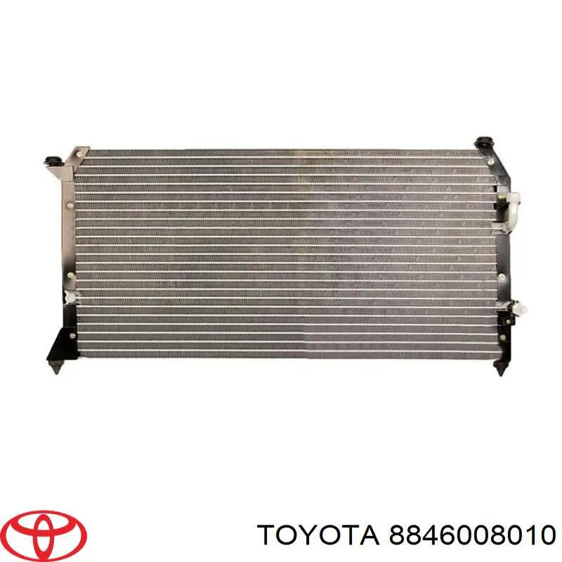 Конденсатор кондиціонера Toyota 8846008010 ціна, від 729.45 USD
