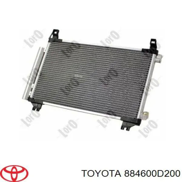 884600D200 Toyota Конденсатор