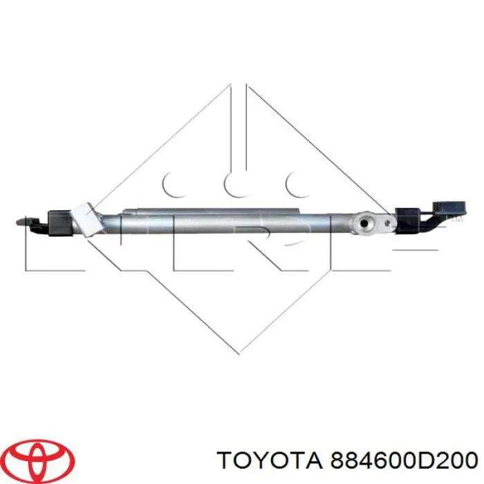 Конденсатор кондиціонера Toyota 884600D200 ціна, від 110.49 USD