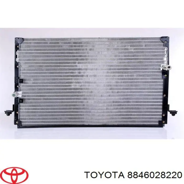 Конденсатор кондиціонера Toyota 8846028220 ціна, від 760.63 USD