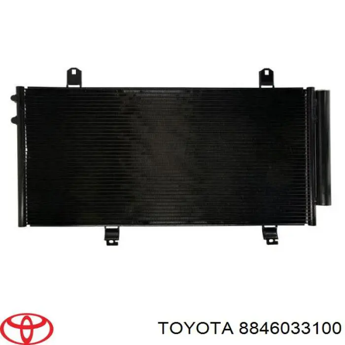 Купити 8846033100 Toyota Радіатор системи охолодження кондиціонера