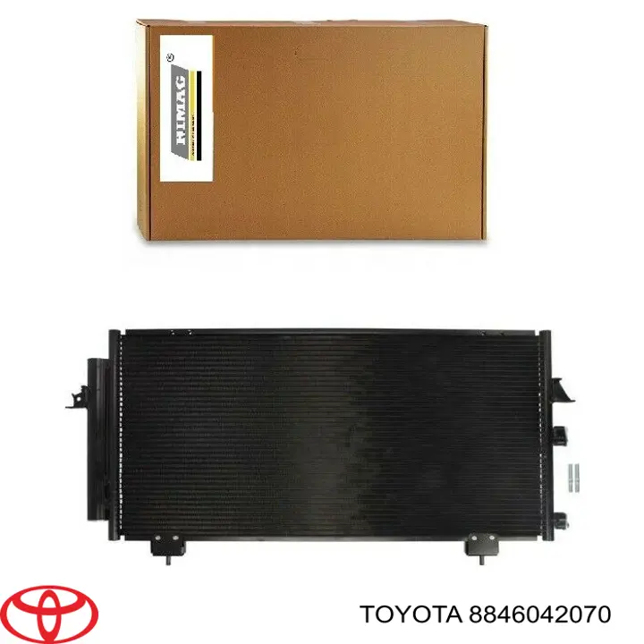 Конденсатор кондиціонера Toyota 8846042070 ціна, від 63.05 USD