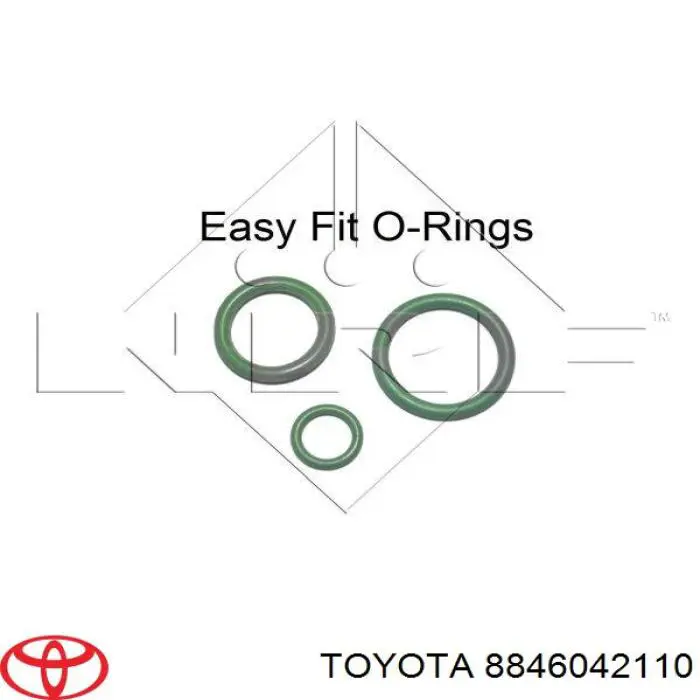 Конденсатор кондиціонера Toyota 8846042110 ціна, від 72.70 USD