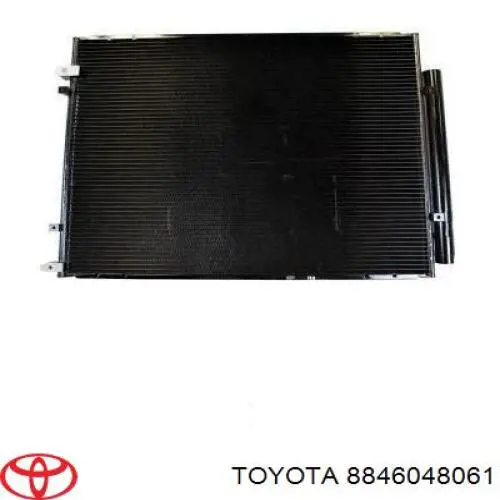 8846048061 Toyota радіатор кондиціонера