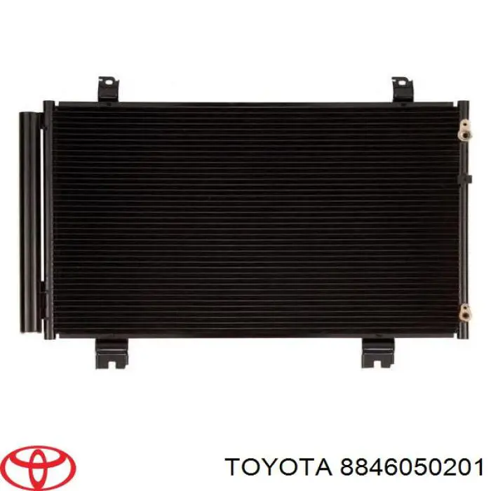 Конденсатор кондиціонера Toyota 8846050201 ціна, від 83.34 USD