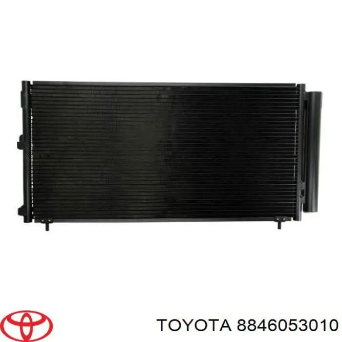 Купити 8846053010 Toyota Радіатор системи охолодження кондиціонера
