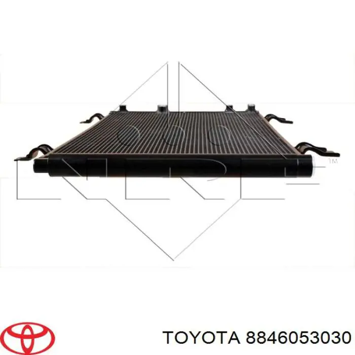 8846053030 Toyota радіатор кондиціонера
