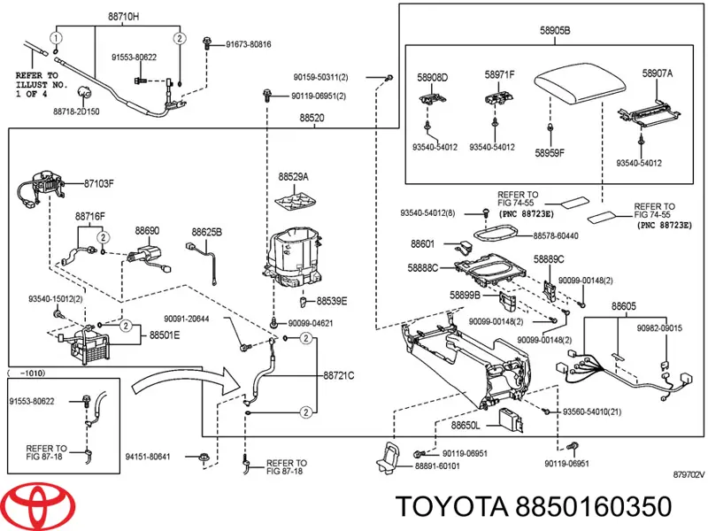 8850160350 Toyota Охолоджувач повітря