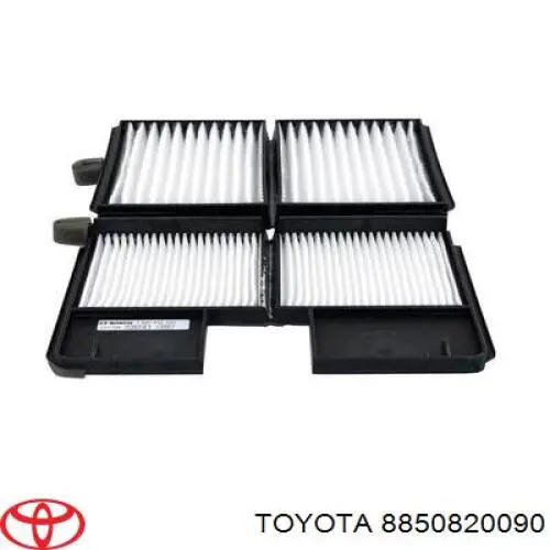 Фільтр повітряний обігрівача Toyota 8850820090 ціна, від 7.10 USD