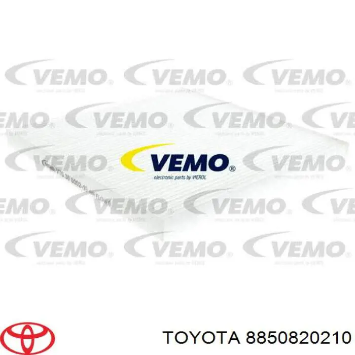 Фільтр салону 8850820210 Toyota