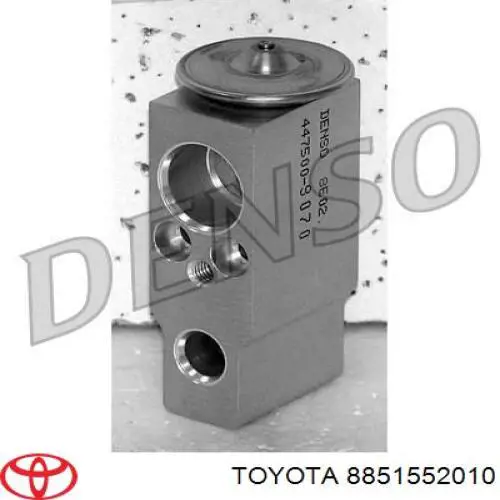 Клапан TRV, кондиціонера Toyota Yaris VERSO (NCP2) (Тойота Яріс)