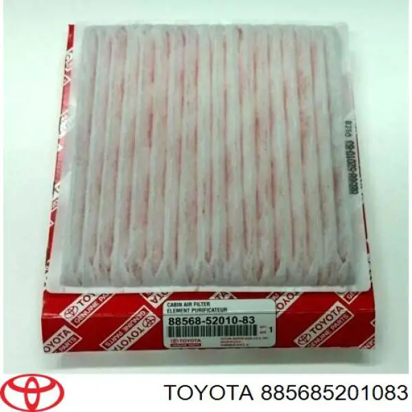 Фільтр повітряний обігрівача Toyota 885685201083 ціна, від 4.91 USD