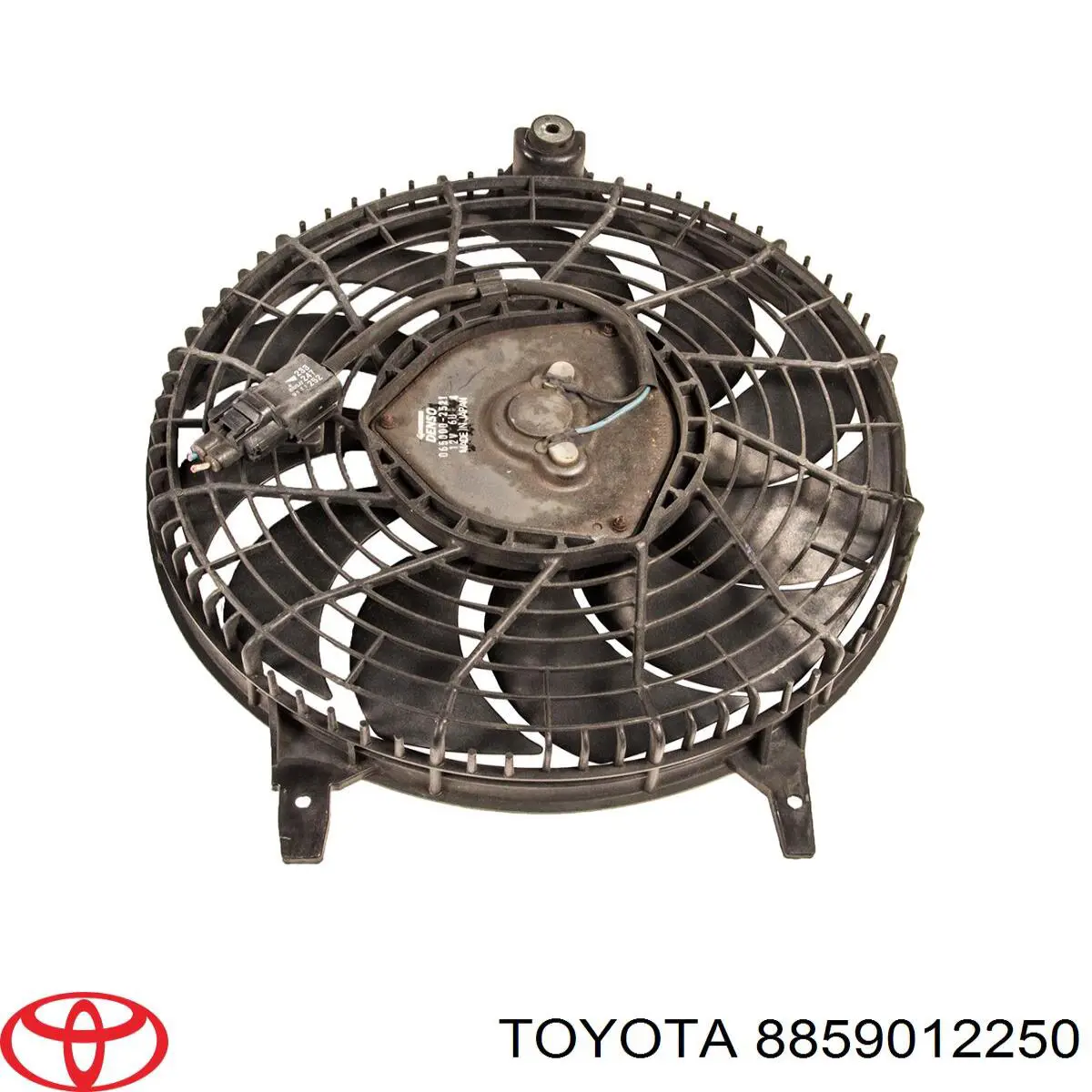Електровентилятор охолодження в зборі (двигун + крильчатка) Toyota Corolla (E11) (Тойота Королла)