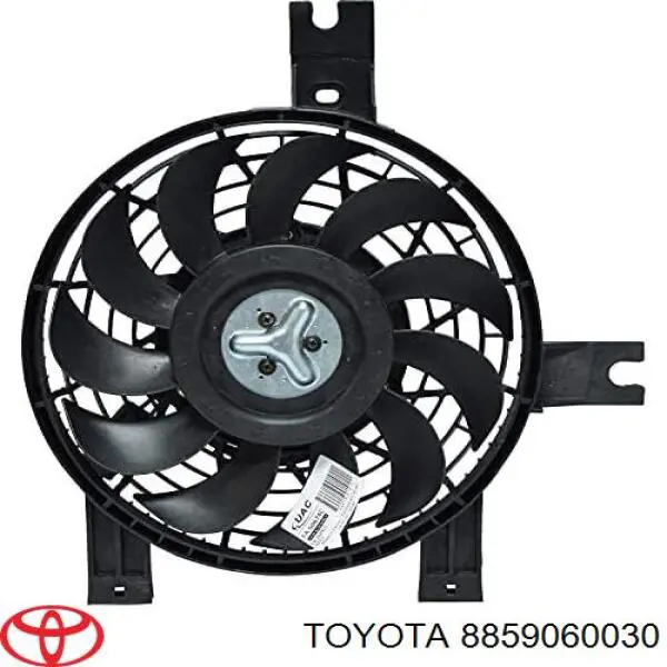 Електровентилятор кондиціонера в зборі (двигун + крильчатка) Toyota 8859060030 ціна, від 182.84 USD