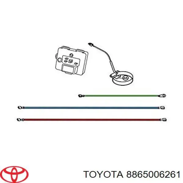 8865006261 Toyota 