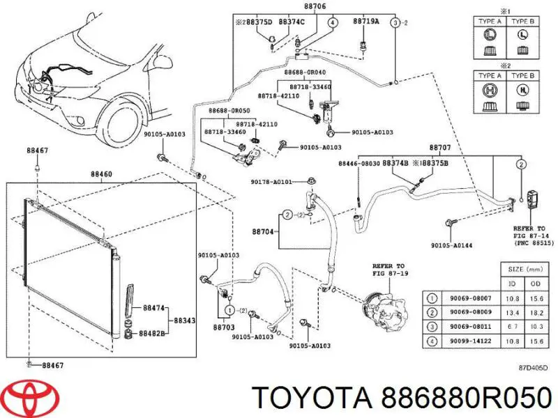  Toyota 886880R050 ціна, від 38.01 USD