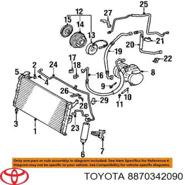  8870342090 Toyota