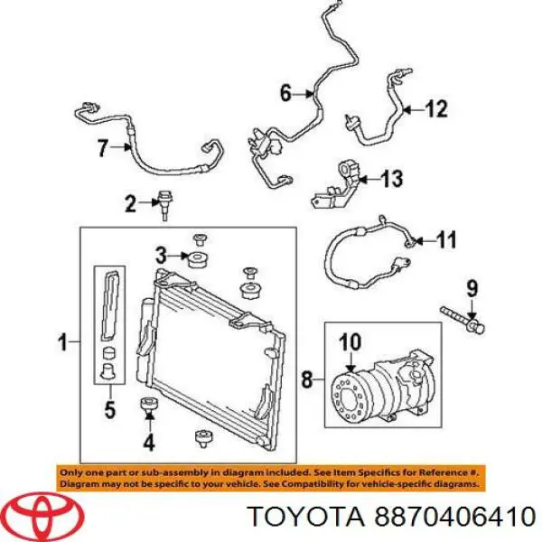 Купити 8870406410 Toyota 