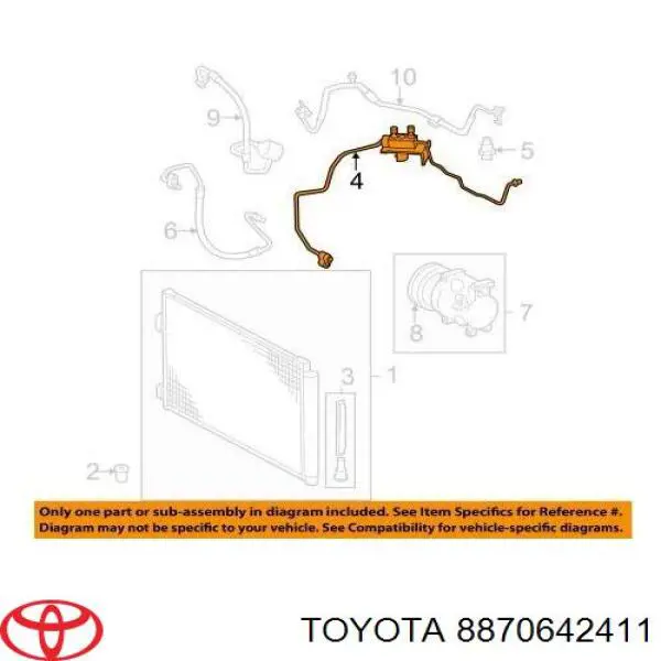 8870642411 Toyota 