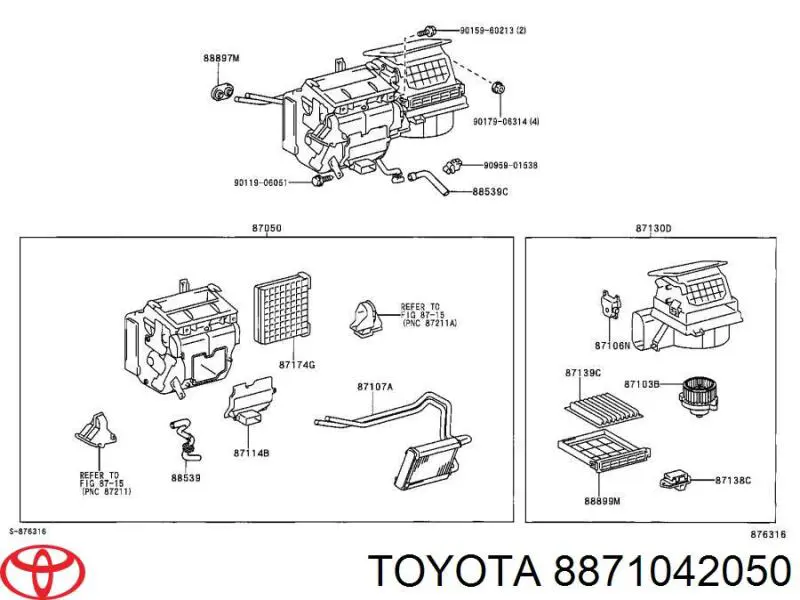  Toyota 8871042050 ціна, від 38.37 USD