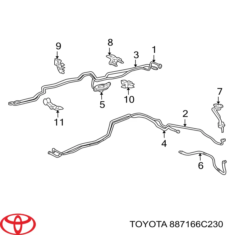  Toyota 887166C230 ціна, від 186.47 USD