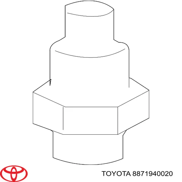 8871940020 Toyota датчик абсолютного тиску кондиціонера