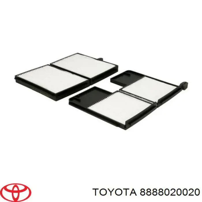 Фільтр салону 8888020020 Toyota